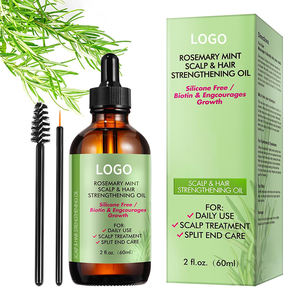 Biberiye yağı saç büyüme ve cilt bakımı için doğal biberiye nane yağı tedavisi onarım hasarlı saç kuru cilt soğuk preslenmiş saç yağı - Product Image 1