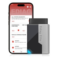 Escáner Automotriz OBD2 HQFC Ediag Elite con Control Bidireccional, 15 Reinicios en Caliente, Herramienta de Diagnóstico para Autos, Actualización Gratuita