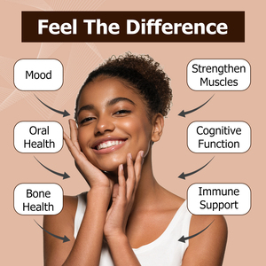 Capsules de Vitamine D3 K2 de Haute Qualité avec Vitamine D pour Soutenir la Santé du Système Immunitaire, Améliorer les Dents et les Os – Compléments en Capsules - Product Image 3