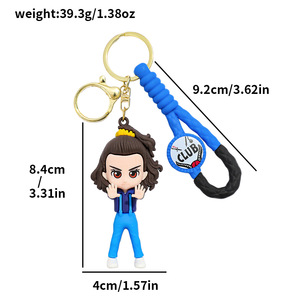 Nuevo Llavero de Stranger Things 2026: Figura de Acción de <span class=keywords><strong>Demogorgon</strong></span>, Eleven y Dustin, Colgante, Regalo - Product Image 4