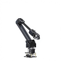 Kit de bras robotisé Waveshare 4-DOF à couple élevé avec bus série, contrôle sans fil ESP32, extension flexible pour robot de bureau