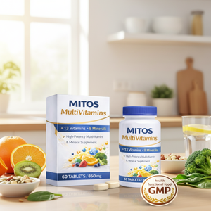 High Potency Mitos Flex Adult Multivitamin <b>Tablets</b> 13 Vitamins <b>8</b> Minerals Energy Immunity Support OEM ODM - Product Image 3