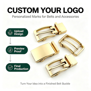 Hebilla de Cinturón con Logotipo Personalizado de 15 mm, Hebilla Reversible Grabada de Aleación de Zinc de Alta Calidad, Hebilla de Cinturón de Moda para Hombre OEM - Product Image 5