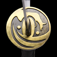 Épée et bouclier de jeu Dance-ONLINE- Sword, accessoire de cosplay, objet de collection et décoration