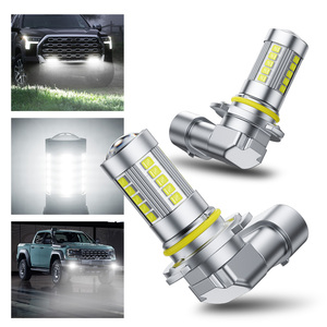 Ampoules LED pour voiture AUXITO 9006 HB4, lumière blanche, feux de brouillard, feux de jour DRL 6500K, 1 paire - Product Image 4