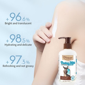 Lotion corporelle hydratante et éclaircissante au <span class=keywords><strong>lait</strong></span> <span class=keywords><strong>d</strong></span>'ânesse Disaar pour femmes à la peau noire - Product Image 4