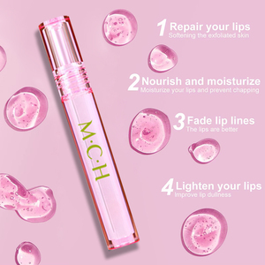 Trucco di lunga durata naturale fruttato luccicante lucidalabbra neutro senza Logo rossetto idratante lucido - Product Image 1