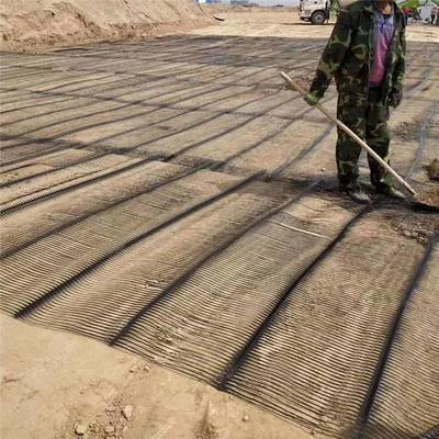 Long Service Life Biaxial Weaving Warp Knitted HDPE Geogrid for Road Construction Driveways