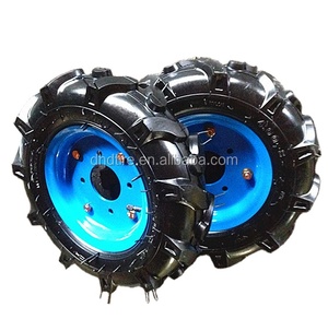 Neumático de rueda neumática de goma 4,00-8 con tubo y disco de llanta de metal <span class=keywords><strong>para</strong></span> tractores agrícolas y cultivadores ambulantes - Product Image 4