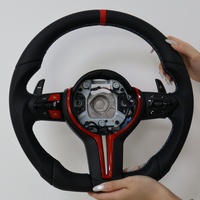 Volant rouge tendance pour BMW F06 F12 F13 F15 F16 F20 F31 F32 F33 F36 E90 E93 640i