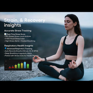 JCVital V4 Pulsera Inteligente Naranja <span class=keywords><strong>para</strong></span> Pareja, Dispositivo de Pulsera, Vibración Táctil, Monitor de Ritmo Cardíaco, Banda Inteligente sin Pantalla - Product Image 3