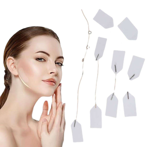 La <span class=keywords><strong>Beaute</strong></span> Set di 20/40 Adesivi Lifting Viso di Qualità Premium, Impermeabili e Duraturi, Nastro Adesivo per Sollevamento Istantaneo delle Rughe - Product Image 1