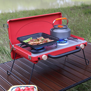 Estufa de Camping familiar de acero duradero y ligero para viajes por carretera estilo Simple Glamping Picnics al aire libre portátil viaje imprescindible - Product Image 3