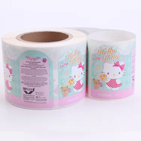 Autocollants en vinyle imperméables personnalisés, découpés à la forme, étiquettes adhésives pour flacons cosmétiques, crème pour les mains et emballages de soins personnels