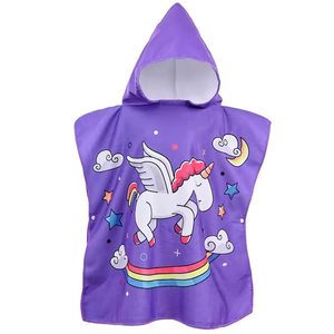 Serviette <span class=keywords><strong>de</strong></span> <span class=keywords><strong>bain</strong></span> à capuche pour enfants, cape, peignoir, serviette <span class=keywords><strong>de</strong></span> plage absorbante à séchage rapide, <span class=keywords><strong>poncho</strong></span> <span class=keywords><strong>de</strong></span> plage pour enfants - Product Image 6