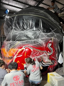 Casco <span class=keywords><strong>de</strong></span> fibra <span class=keywords><strong>de</strong></span> vidrio grande Coffee House Estatua Decoración comercial <span class=keywords><strong>de</strong></span> alto beneficio - Product Image 5