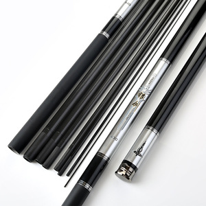 Caña de Pescar Silver Sword Carbon Stream, 3.6m-7.2m, Ultraligera, Acción Rápida, para Agua Dulce - Product Image 2