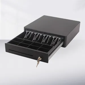 Full Metal Manual Automatic Cash Box For POS System RJ11 12V CASH DRAWER