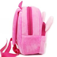 Nouveauté Lapin en peluche personnalisé Lapin en peluche Sac à dos pour enfants en peluche personnalisé Sac pour l'école