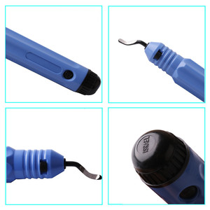 Bộ Dụng Cụ Dao Bỏ Túi Bằng Nhựa Dao Cạo Râu NB1100 + 10 Lưỡi Dao BS3510 Dụng Cụ Gỡ Ống Tỉa Dụng Cụ Vát Cạnh - Product Image 5