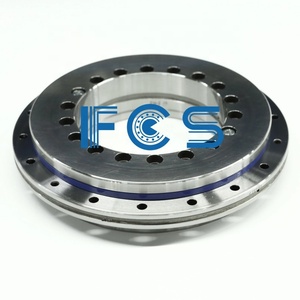 Cuscinetto girevole a rulli incrociati in acciaio per tavola rotante YRT50 con lubrificante - Product Image 1