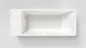 Bañera de Hidromasaje Rectangular de Acrílico para 1 Persona, Bañera de Inmersión Fría Independiente, Ecológica, para Aliviar el Estrés de Atletas, para Baño u Hotel - Product Image 5