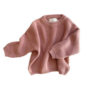 Ropa de Invierno a la Moda para Bebés, Suéteres de Punto Grueso de Algodón para Recién Nacidos, Niños y Niñas - Product Image 1