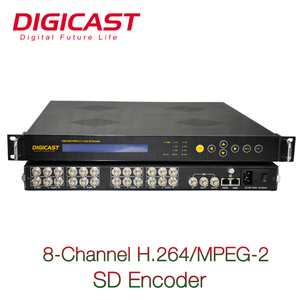 DIGICAST DMB-9820 8 Canaux IPTV <span class=keywords><strong>Streaming</strong></span> H265 HDMI VERS IP Encodeur - Product Image 2