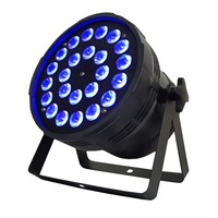 DJ événement RGBW 4-en-1 LED Par peut lumière de scène 24x10W projecteurs de lavage DMX512 contrôle du son pour décor de festival de fête de mariage