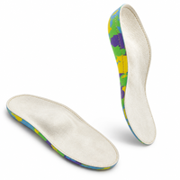 Semelles orthopédiques respirantes en daim pour enfants, absorption des chocs, confort sportif, soulagement des douleurs aux pieds pour les enfants actifs