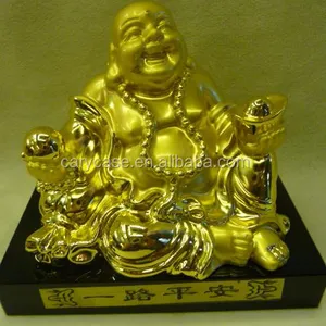 Buddha arts and crafts, laughing buddha, happy buddha statues, Fish crafts