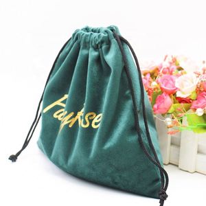 Wholesale Eco-Friendly Velvet <b>Cloth</b> Jewelry Pouches Soft Drawstring Bracelet <b>Bags</b> with Custom Logo Packaging - Product Image 6