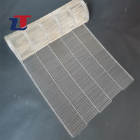 Chaîne à maillons en acier inoxydable SS304 316 pour convoyeur à bande plate en maille de fil métallique