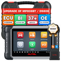 Autel MaxiPro MP808BT PRO Car Sistema completo Auto Diagnóstico ECU Codificación MP808 MP808k Vehículo Universal Inalámbrico OBD2 Escáner Herramientas