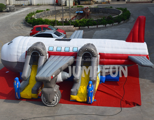2021 nouvelle glissière gonflable d'<span class=keywords><strong>avion</strong></span> pour la maison gonflable de rebond d'<span class=keywords><strong>avion</strong></span> populaire d'enfants avec la <span class=keywords><strong>location</strong></span> chaude de glissière - Product Image 2