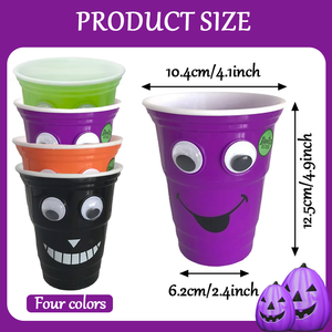 Vente directe d'usine Robuste Monstre Violet Tasses De Fête Expressions Drôles pour Noël ou Anniversaire Boire Tasses De Dégustation - Product Image 2