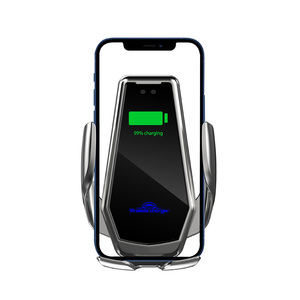 <span class=keywords><strong>Chargeur</strong></span> de <span class=keywords><strong>voiture</strong></span> sans fil simple rapide 10W Q1 pour <span class=keywords><strong>iPhone</strong></span> 12 & 13 Pro support de téléphone à capteur automatique électrique avec entrée 9V/2A - Product Image 1