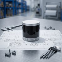 RoboSense Helios Serie 32, LiDAR Multilínea de 905nm con Campo de Visión Horizontal de 360° y Vertical de 70°, Personalizado con 32 Haces y Precisión de 1cm