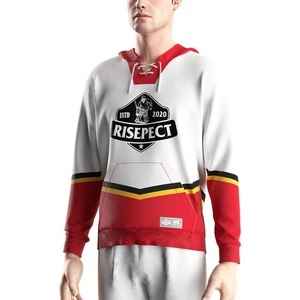 Maillots de Hockey Respirants de Haute Qualité pour Adultes, Uniformes de Terrain à Séchage Rapide, Sublimation, Sweat à Capuche - Product Image 5