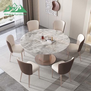 Juego <span class=keywords><strong>de</strong></span> Comedor <span class=keywords><strong>de</strong></span> Diseño Interior <span class=keywords><strong>de</strong></span> Alta Gama Wayon, Mesa <span class=keywords><strong>de</strong></span> Comedor Flexible y Expandible <span class=keywords><strong>para</strong></span> Uso en Hoteles Boutique - Product Image 4