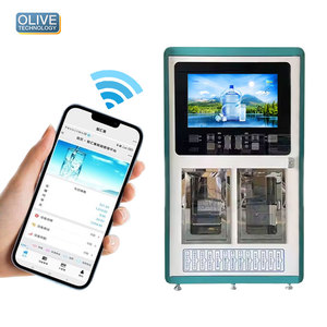 Giá Rẻ Nước Đá Tinh Khiết Máy Bán Hàng Tự Động Xử Lý Nước Ngoài Trời Máy Bán Hàng Tự Động Nước Tinh Khiết Máy Bán Hàng Tự Động Với Đồng Xu Hoạt Động - Product Image 1