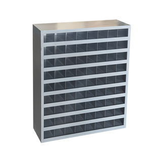 Metaal bouten & moeren opbergbakje duivenhuis opbergkast <span class=keywords><strong>hardware</strong></span> onderdelen 72 vakken stalen kast - Product Image 1