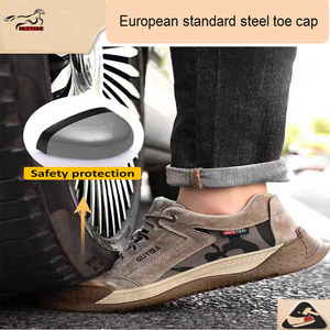 <span class=keywords><strong>Mustang</strong></span> Chaussures de sécurité amovibles personnalisées Inserts en acier <span class=keywords><strong>Bottes</strong></span> Composite Trainer Embout respirant pour la Mongolie Vietnam - Product Image 4