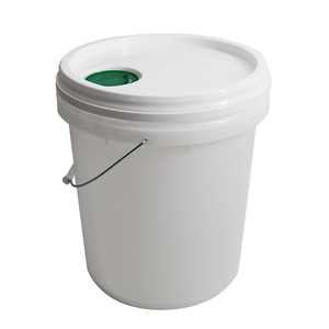 Seau en plastique transparent Innopack de 5 gallons avec couvercles bleus, qualité alimentaire, pour aliments et crème glacée liquide - Product Image 6