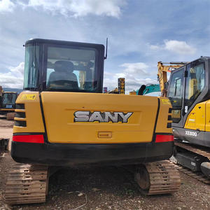 Les composants principaux de l'ensacheuse CAT 307.5 d'occasion comprennent un moteur, une machine de construction de roulements d'engrenages à vendre - Product Image 3