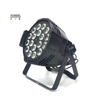 Projecteur LED PAR 18*10W de haute qualité 4-en-1 DMX à effets lumineux pour fêtes, bars, mariages et scènes