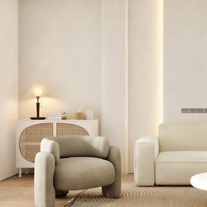 Nordic di lusso <span class=keywords><strong>bianco</strong></span> divano singolo sedia per la casa balcone Reception soggiorno per il tempo libero elegante sedia da tavolo negoziazione per gli ospiti - Product Image 3