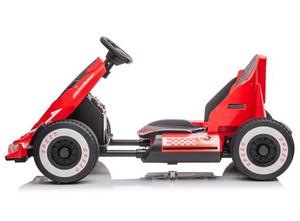 Nuovo prodotto 12V a quattro ruote bianco fushia kids ride ons go kart con prezzo di fabbrica - Product Image 2