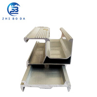 Accessoires solaires, rail solaire en aluminium extrudé ZhiBoDa, support de montage de panneau solaire pour support PV