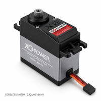Nouveauté 2026 ArrivaXQ-POWER S4016D S4020D Servo numérique 15KG 20KG à engrenages en titane sans noyau, couple élevé pour Drone RC, UAV, Voiture, Robot 8.4V